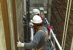 Sustitucion bajantes - colocacion PVC