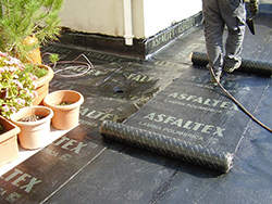 Impermeabilización Terraza - Extendido tela asfaltica